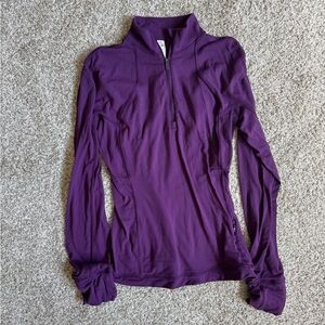 lululemon athletica Deep Purple Quarter-Zip